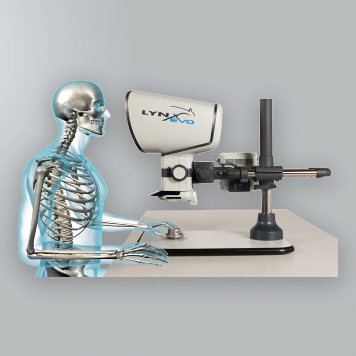 Vision Lynx EVO - Multi-axis adjustable stand + 360° viewer EVO504 Vision Lynx EVO - Multi-axis adjustable stand + 360° viewer EVO504